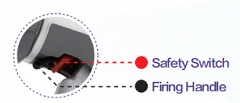Emniyet anahtarı ve gizli ateşleme kolu